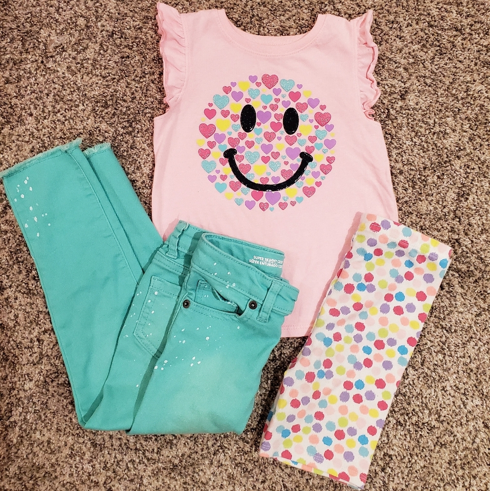 Girls spring/summer lot size 5T